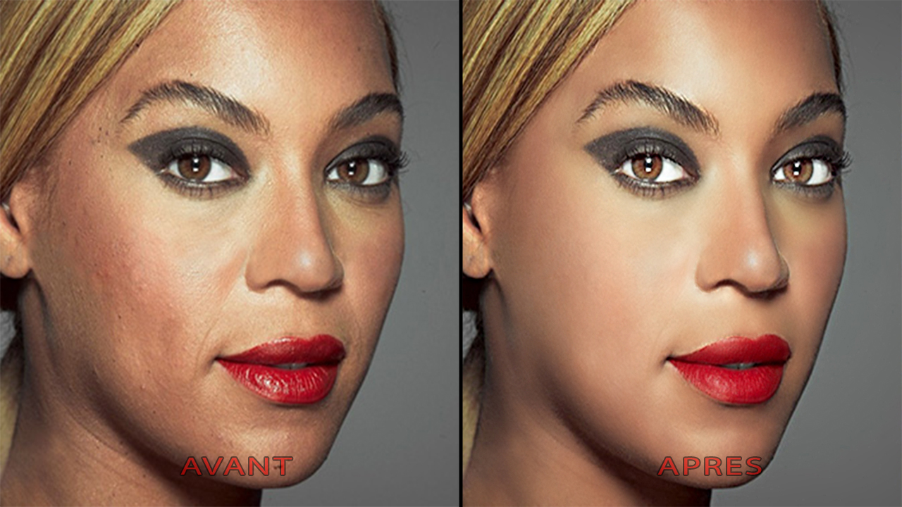 Beyonce Knowles - Lissage peau